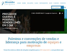Tablet Screenshot of alexandrejacques.com.br